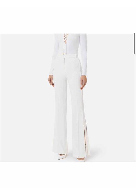 smoking bande raso ELISABETTA FRANCHI | Pantaloni | PA06951E2360